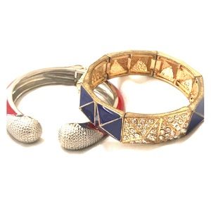 Charming Charlie bracelets. Set of two.